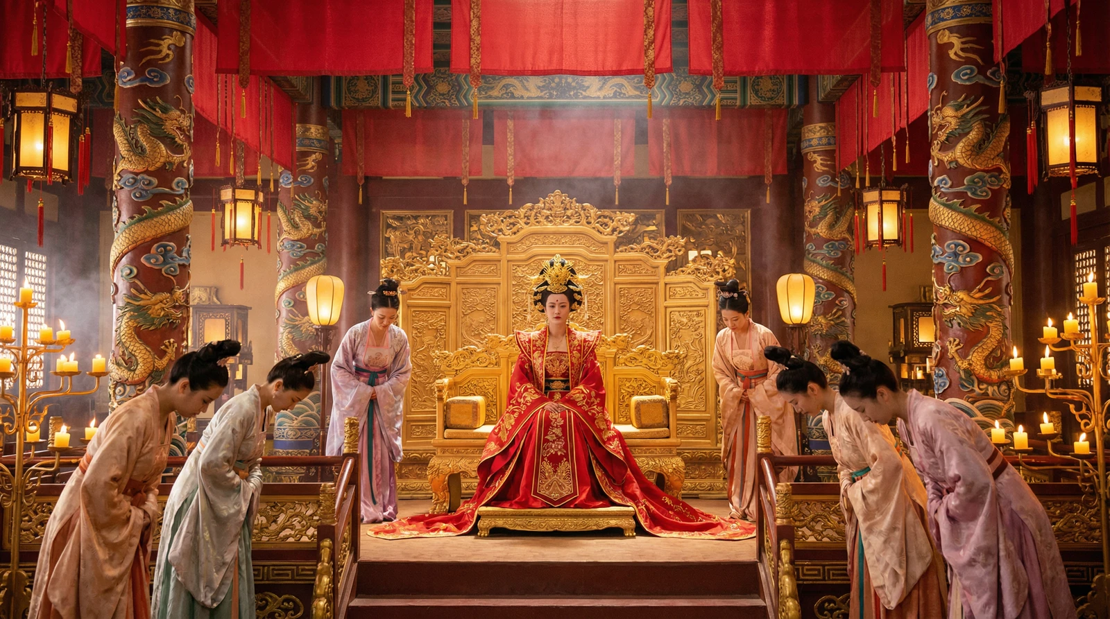 蜜芽国产视频栏目古装宫廷大戏拍摄现场