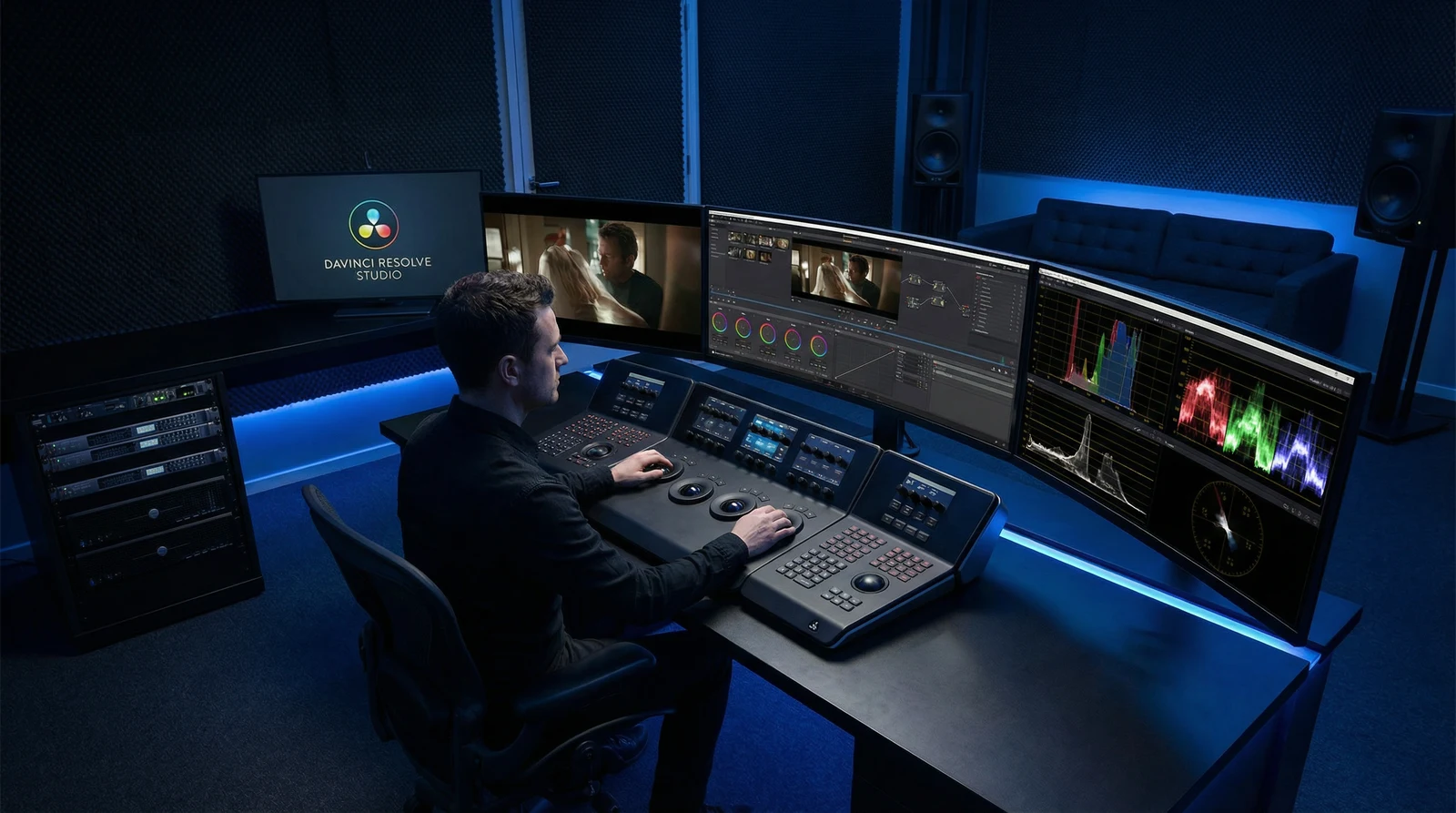 蜜芽专业调色后期制作室